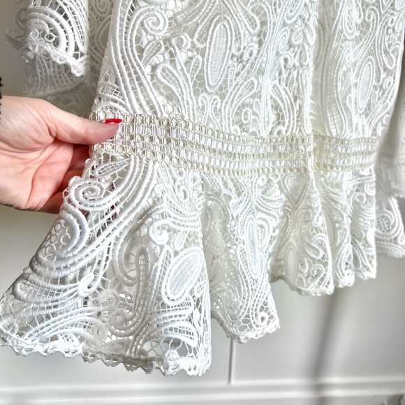 Alexis White Lace Dress - Picture 7 of 15